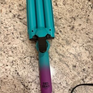 BedHead Teal and Purple Hair Waver